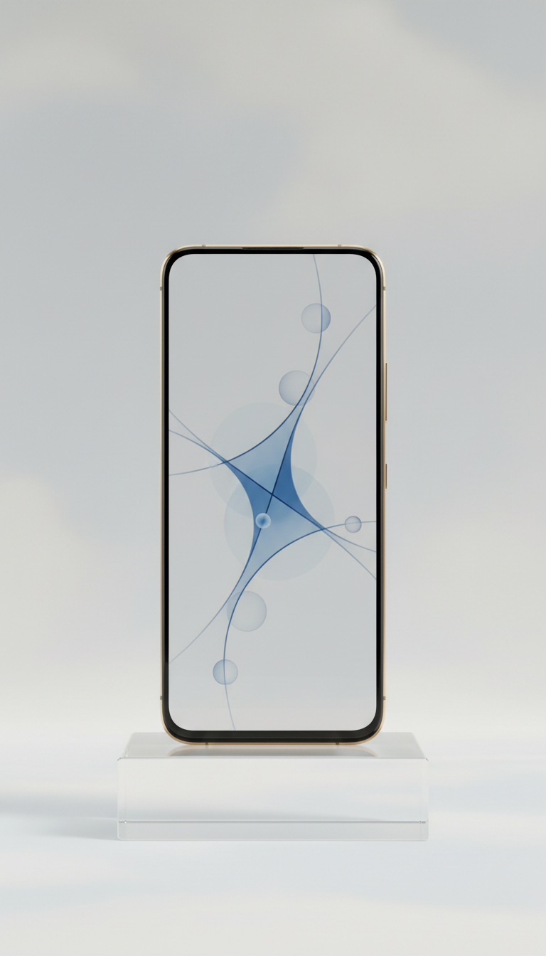 Limited-Edition Smartphone in Frosted Glass