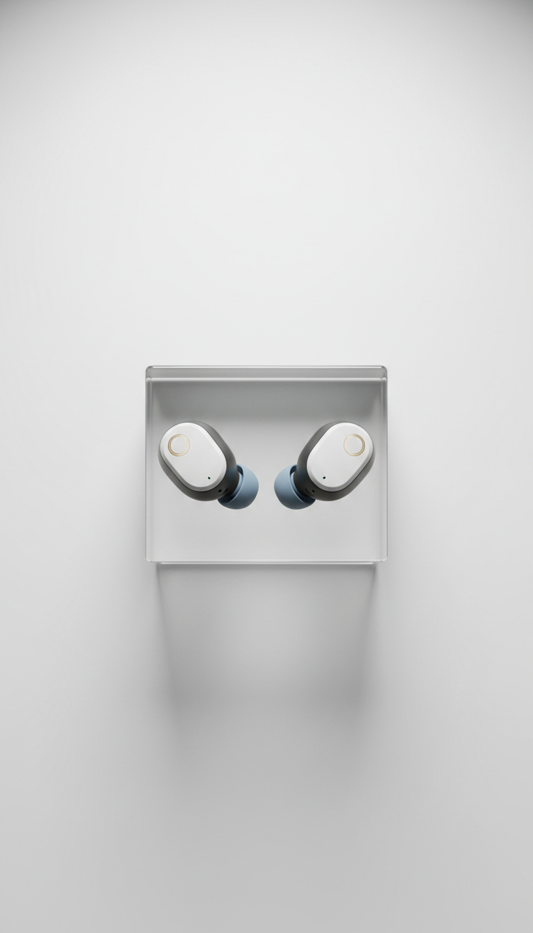 Wireless Noise-Cancelling Earbuds with Ambient Mode